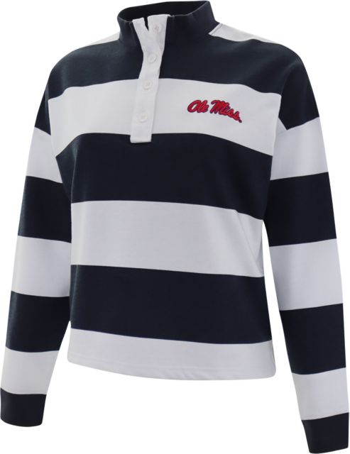 Ole Miss Rebels Radical French Terry Rugby Long Sleeve