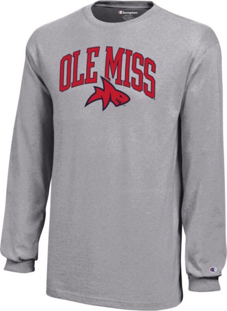 Ole Miss Rebels Champion Youth Long Sleeve T-Shirt