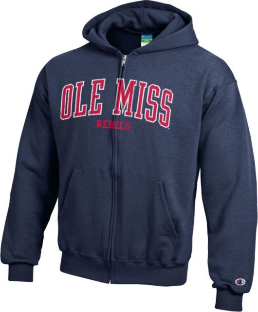 Ole Miss Rebels Champion Youth Full Zip Hoodie