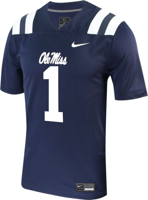 Ole Miss Rebels #1 Replica Football Jersey 3XL
