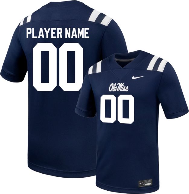 Ole Miss Rebels Football Nike Player Name Replica Jersey