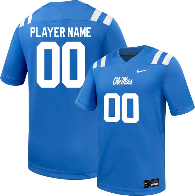Ole Miss Rebels Football Nike Player Name Replica Jersey