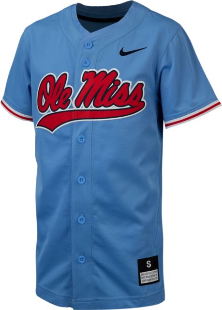 Ole Miss Rebels Youth Replica Baseball Jersey