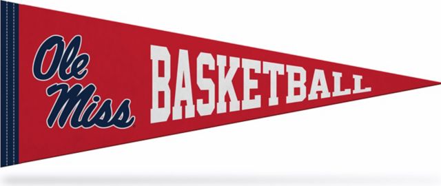 Ole Miss Rebels Basketball 9x24 Pennant