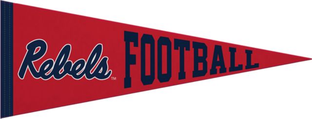 Ole Miss Rebels Football 9x24 Pennant