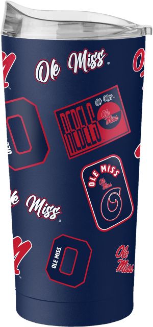Ole Miss Rebels 20oz Dreamweave Powder Coat Tumbler