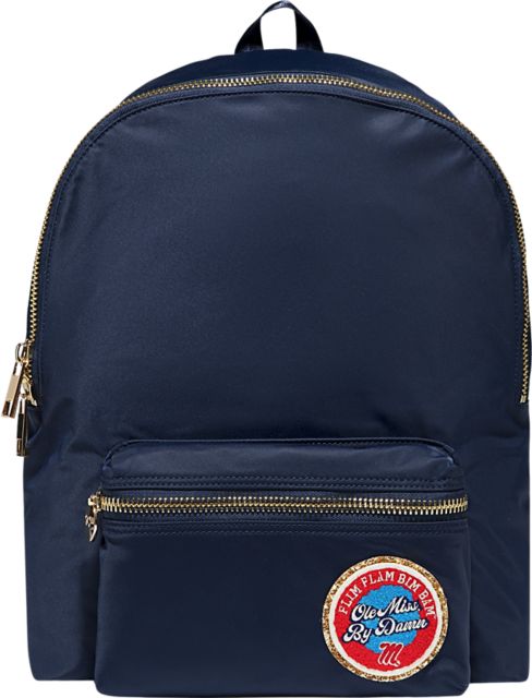 Ole Miss Rebels Sapphire Backpack with Ole Miss Patch
