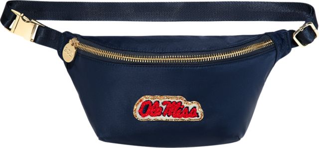 Sapphire Fanny Pack with Ole Miss Patch