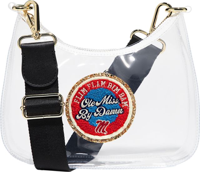 Ole Miss Rebels Clear Crossbody Bag with Ole Miss Patch