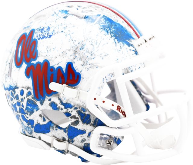 Ole Miss Rebels Realtree Mini Speed Football Helmet