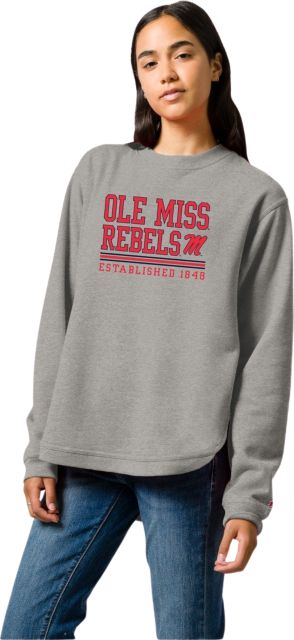 Ole Miss Women s Crewneck Sweatshirt Ole Miss