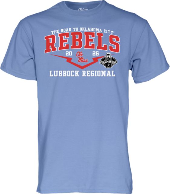 Ole Miss Rebels Softball 2026 Regionals Short Sleeve T-Shirt