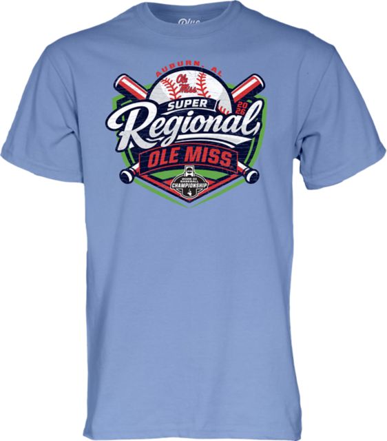 Ole Miss Rebels Baseball 2026 Super Regional Bound Short Sleeve T-Shirt