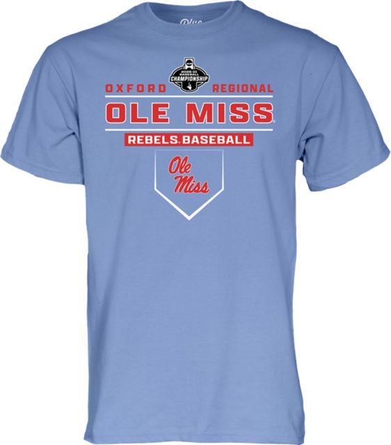 Ole Miss Rebels Baseball 2026 Regional Bound Short Sleeve T-Shirt