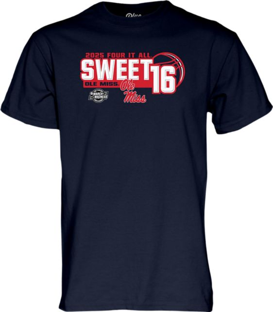Ole Miss Rebels Women's Basketball 2025 Sweet 16 Short Sleeve T-Shirt