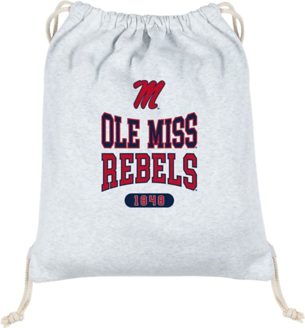 Ole Miss Rebels Sweatshirt Drawstring Bag