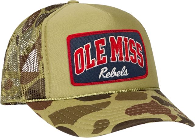 Ole Miss Rebels Low Rise Trucker Cap