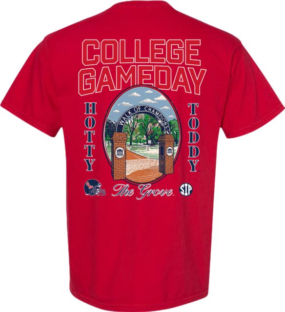 Ole Miss Rebels Football ESPN College Gameday Youth Short Sleeve T-Shirt