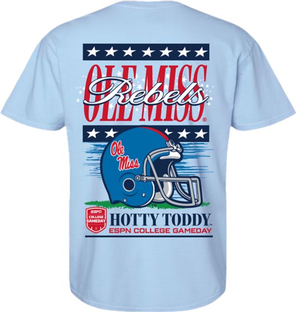 Ole Miss Rebels Football ESPN College Gameday Rebel Runner Youth Short Sleeve T-Shirt