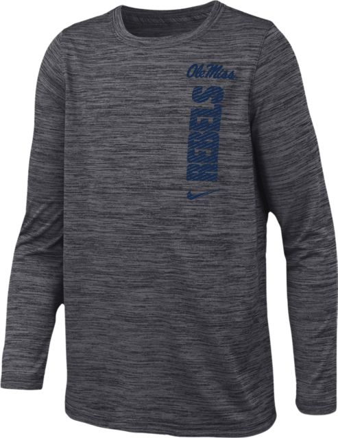 Ole Miss Rebels Youth Velocity Long Sleeve T-Shirt