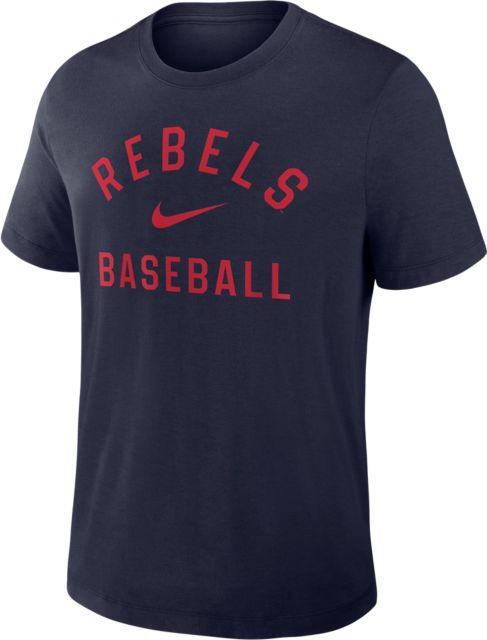 Ole Miss Rebels Baseball Early Work Short Sleeve T-Shirt