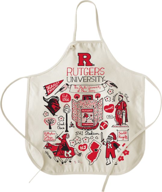 Rutgers Scarlet Knights Julia Gash Canvas Apron