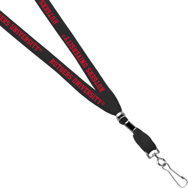 Rutgers Scarlet Knights 3-8'' J Hook Lanyard