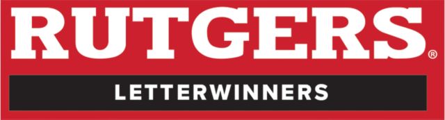 Rutgers Medium Decal Rutgers Letterwinners Block - ONLINE ONLY