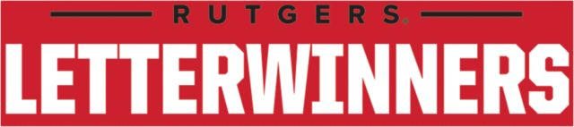 Rutgers Medium Decal Rutgers Letterwinners Line - ONLINE ONLY