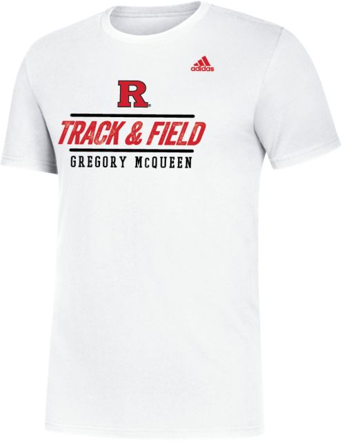 Rutgers Men's Outdoor Track & Field T-Shirt Gregory McQueen