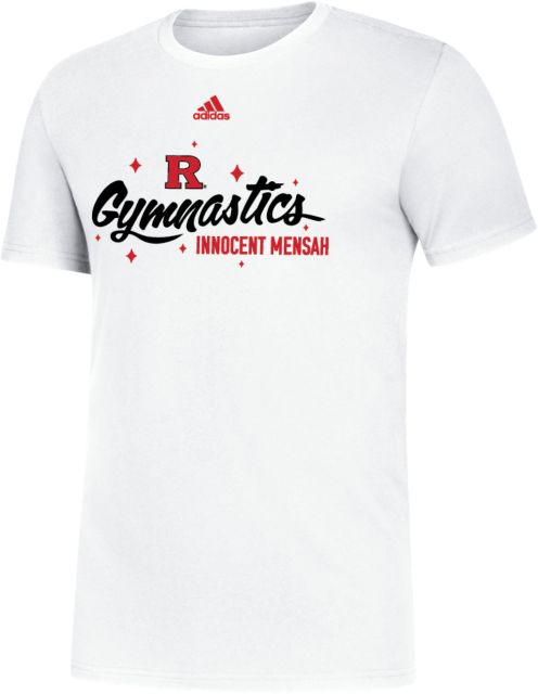 Rutgers Women's Gymnastics T-Shirt Innocent Mensah