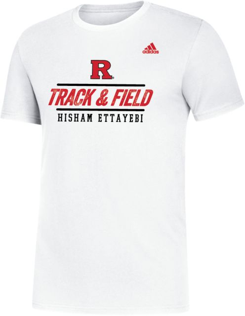Rutgers Scarlet Knights Men's Outdoor Track & Field T-Shirt Hisham Ettayebi