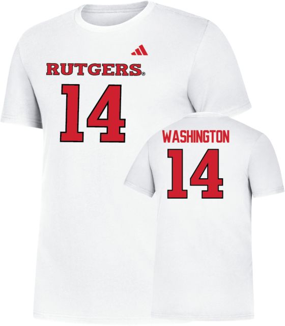 Rutgers Football T-Shirt Isaiah Washington - 14