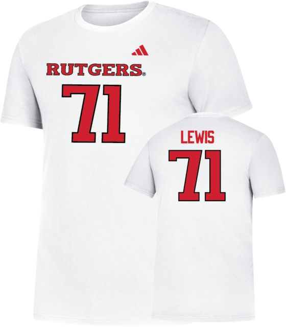 Rutgers Football T-Shirt Aaron Lewis - 71