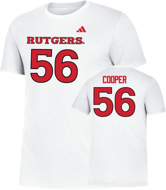 Rutgers Football T-Shirt Sean Cooper - 56