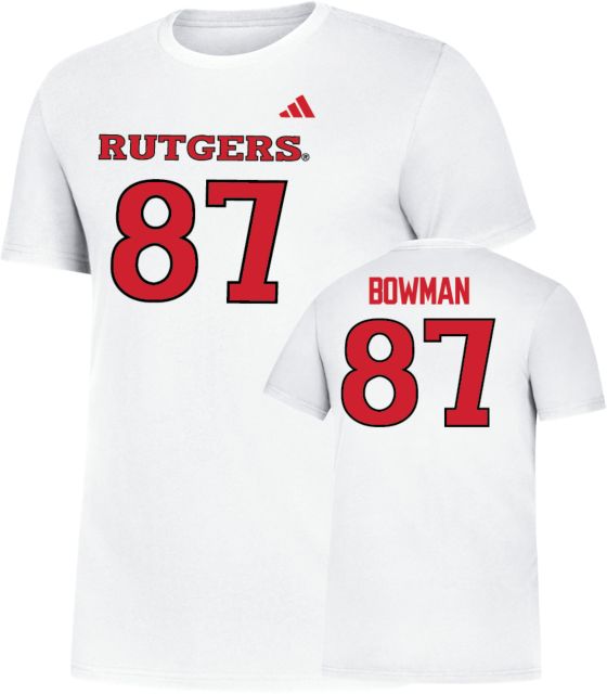 Rutgers Football T-Shirt Shawn Bowman - 87