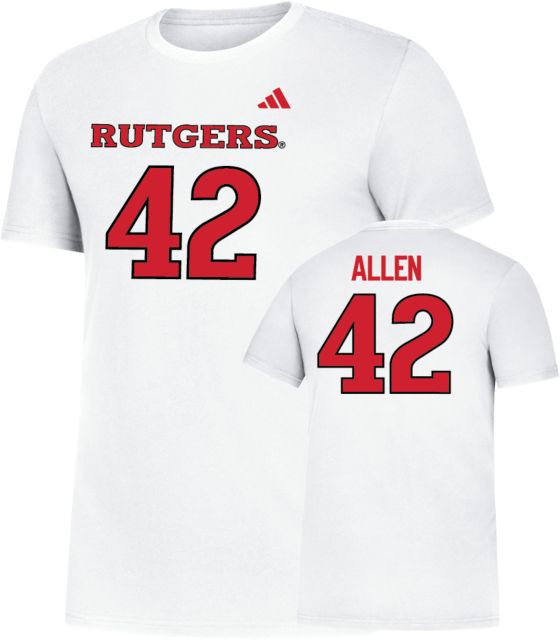 Rutgers Football T-Shirt Demetrious Allen - 42