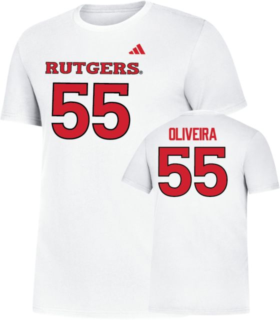 Rutgers Football T-Shirt Nicholas Oliveira - 55