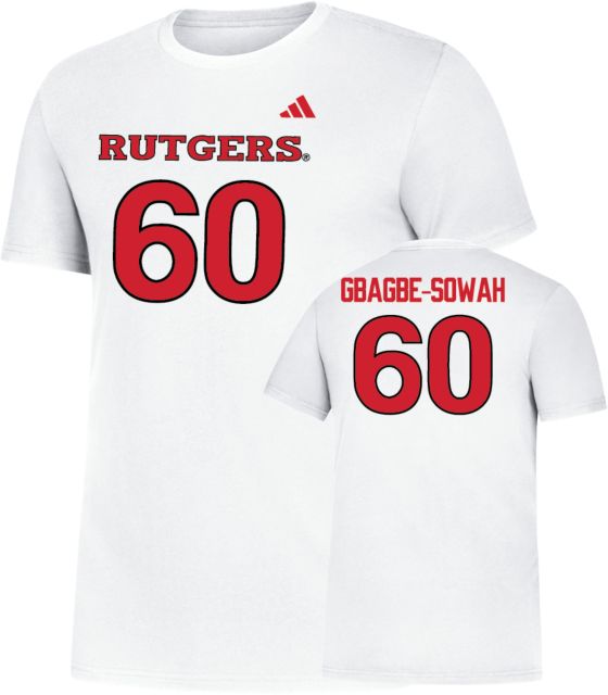 Rutgers Football T-Shirt Moses Gbagbe-Sowah - 60