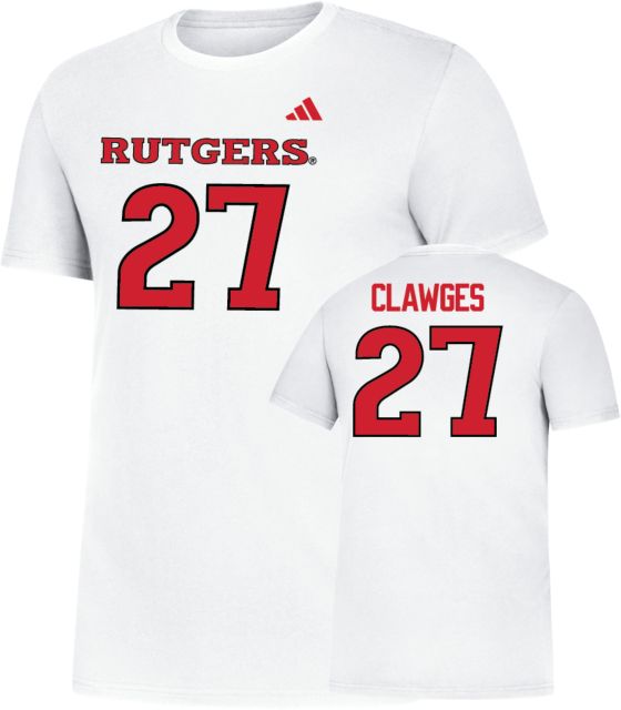 Rutgers Football T-Shirt Sage Clawges - 27