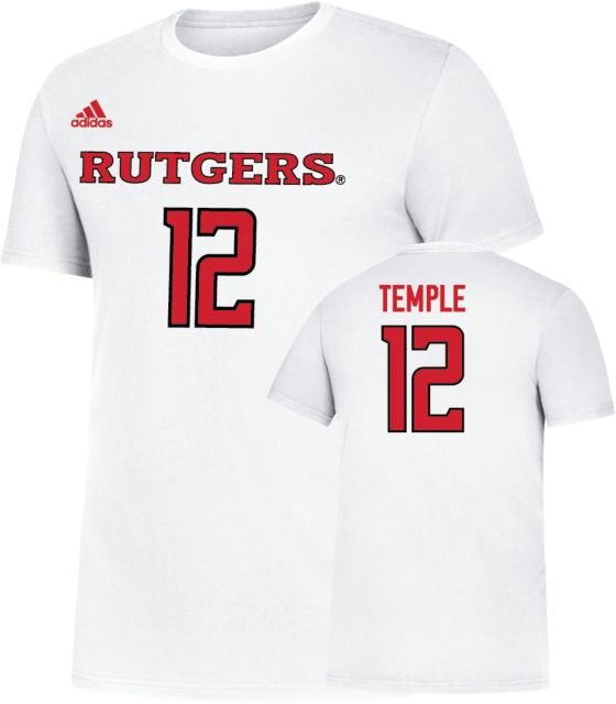 Rutgers Men's Soccer T-Shirt Jackson Temple - 12