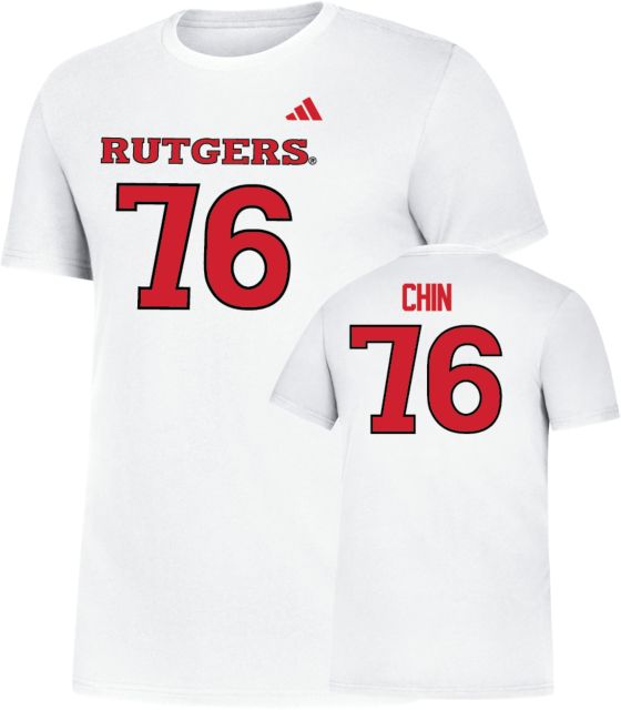 Rutgers Football T-Shirt Dantae Chin - 76