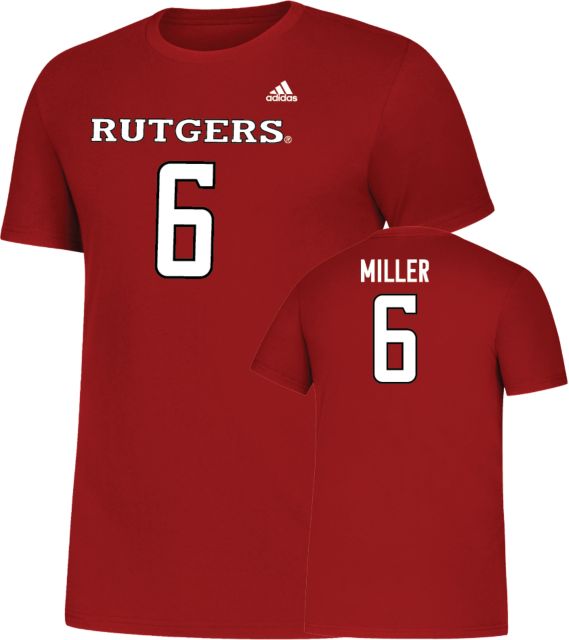 Rutgers Men's Lacrosse T-Shirt Jonathan Miller - 6