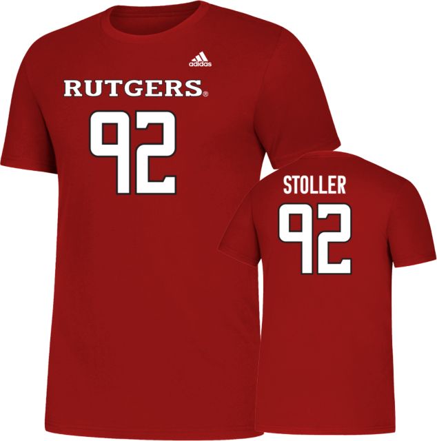 Rutgers Scarlet Knights Men's Lacrosse T-Shirt Cardin Stoller - 92