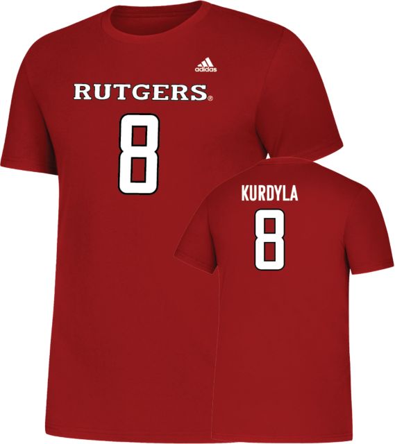 Rutgers Scarlet Knights Men's Lacrosse T-Shirt Brady Kurdyla - 8
