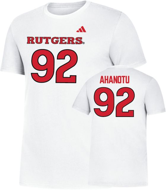Rutgers Football T-Shirt Mayan Ahanotu - 92
