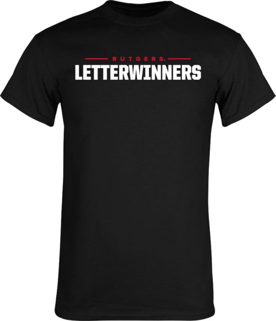 Rutgers T Shirt Rutgers Letterwinners Line - ONLINE ONLY