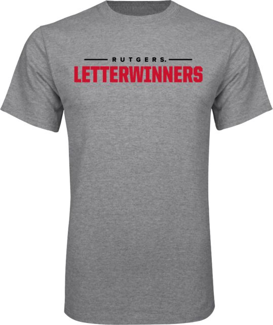 Rutgers T Shirt Rutgers Letterwinners Line - ONLINE ONLY