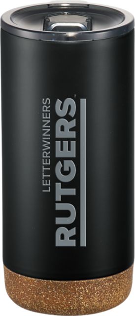 Rutgers Valhalla Vacuum Insulated Tumbler 16oz Rutgers Letterwinners Double Block Engraved - ONLINE ONLY