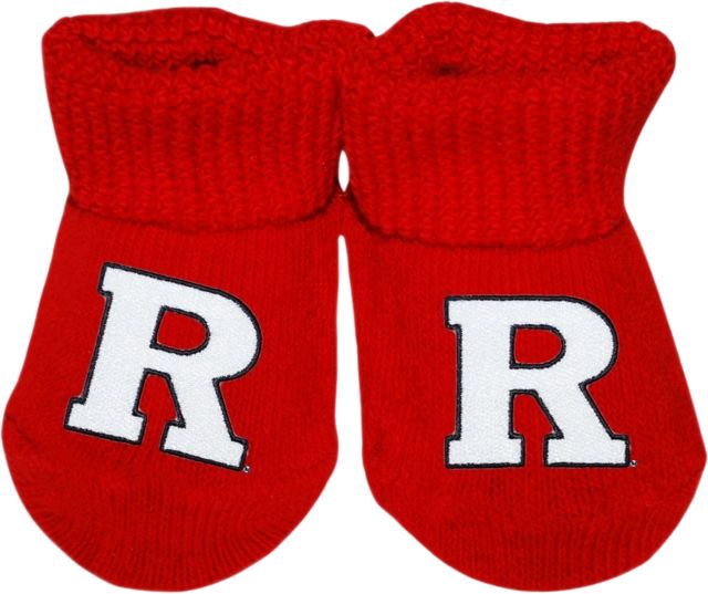 Rutgers Scarlet Knights Baby Booties